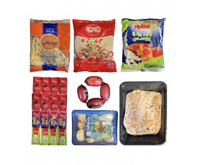 میت باکس پیتزا مخلوط 4 نفره